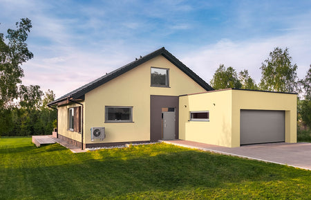Rotex Wärmepumpen-Außengerät Hauswand RRGA06DV-CW weißaluminium