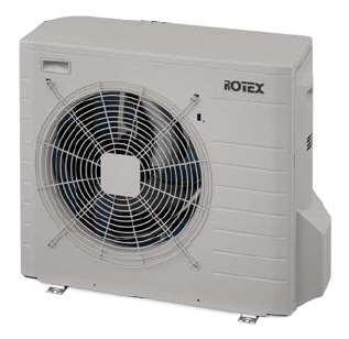 Rotex Wärmepumpen-Außengerät RRGA04DV-CW weißaluminium