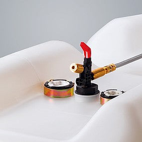Rotex watersafe angeschlossen auf einem Heizöltank