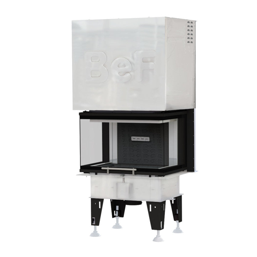 BeF Home Kamineinsatz Royal V 6 C | 6 kW  |hochschiebare Tür 