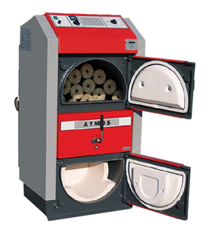 Holzvergaserkessel ATMOS DC 30 RS Scheitholzvergaser