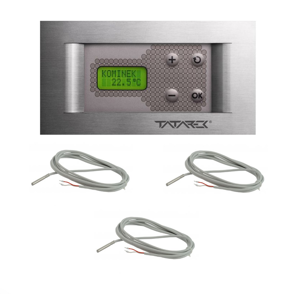 TATAREK RT-08K "Kominek Plus" inkl. 2 Wassertemperaturfühler