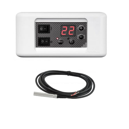 Tatarek Steuerung wassergeführter Kamine RT-03B mit Wassertemperaturfühler