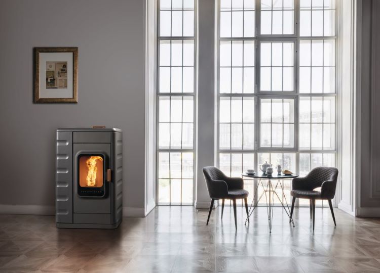 Ruby Ambientebild Keramikmantel in Anthrazit