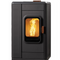 AUSTROFLAMM Pelletofen Ruby | Stahlmantel+Deckel Anthrazit | WiFi | 8 kW
