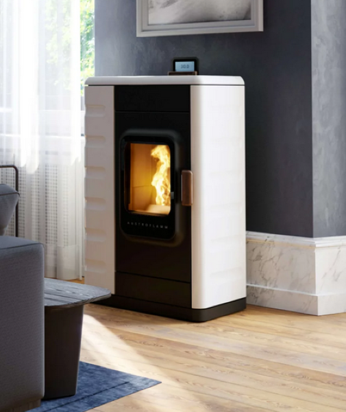 Austroflamm Ruby Keramik in Weiß