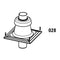 RX Kaminkopfabdeckung DN 110, E11 KAS
