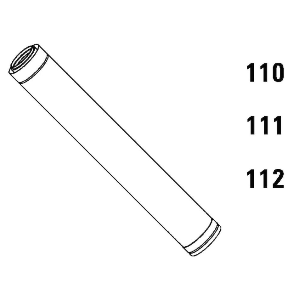 1811/7_RX Abgasrohr DN 110/160, 500 mm, W11 L50_thermoflux_1
