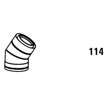 1823/7_RX Abgasbogen DN 110/160,30 Grad,W11 B30_thermoflux_1