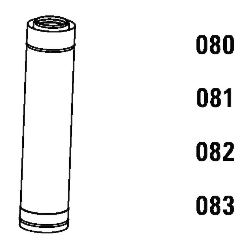 2147/7_RX Abgasrohr DN 80/125, 1000 mm,W8 L100_thermoflux_1