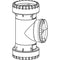 RX Revisionsrohr DN80 für Flexrohr,F8 RR