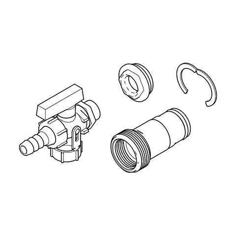 Daikin KFE Füll- und Entleeranschluss | KFE BA