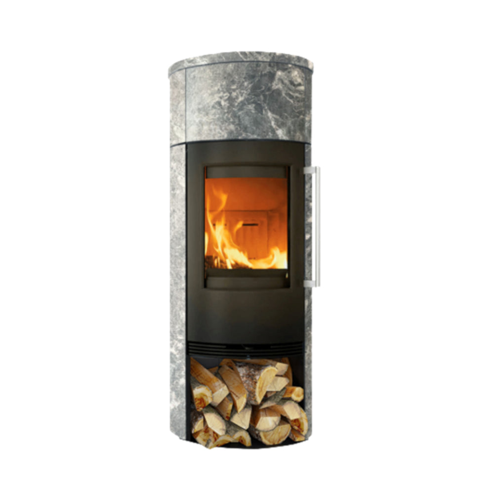 TermaTech | Kaminofen | TT21RS-HST "Classic" marmorierter Speckstein | 5 kW