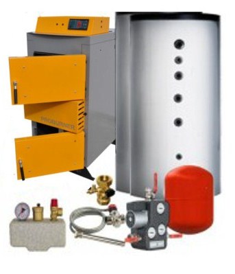 Santer Solar Holzvergaser Proburner 25 Komplettset 2x800L (1xHygiene)