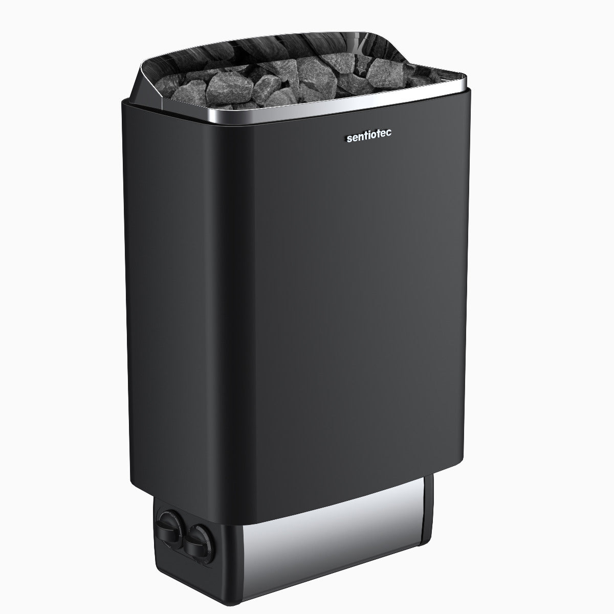 Sentiotec Sauna Set Komfort Corner mit Saunaofen 100 inkl. Steuerung | klimaworld.com