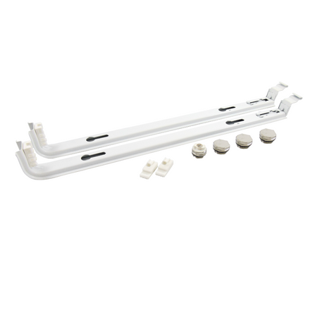 HM Heizkoerper | Heizkoerper Schienen-Set Kompaktanschluss | BH 350 | www.klimaworld.com