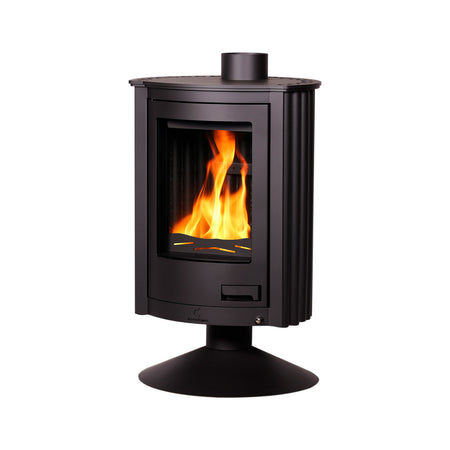 HS Flamingo Warmluftofen Masterfalmme Piccolo II in Schwarz |  Klimaworld.com