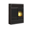 Edilkamin Pelletofen Bild | schwarzes Glas | 9,1 kW