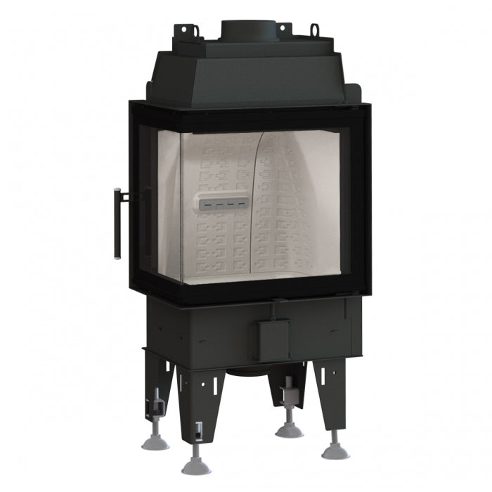BeF Home Kamineinsatz 6 CL mit 5 kW und Eckscheibe LINKS | Klimaworld.com