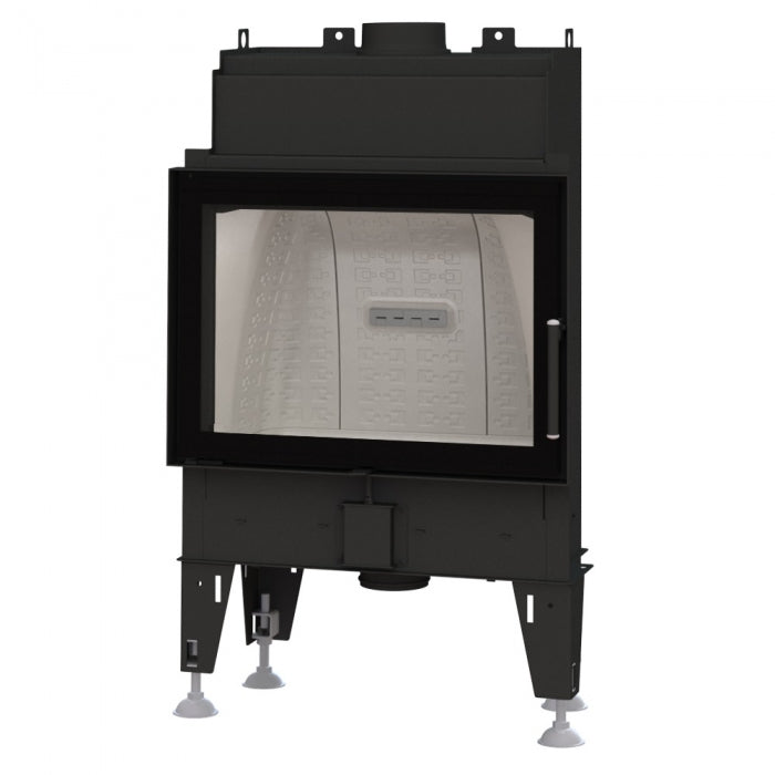 Warmluft Kamineinsatz BEF Feel 8 | schwenkbar | 8 kW | gerade Scheibe | Klimaworld.com 