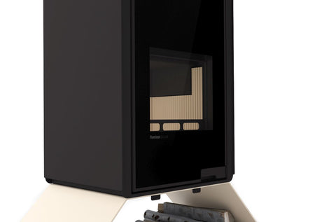 HS Flamingo Kaminofen Senai, creme | Klimaworld.com
