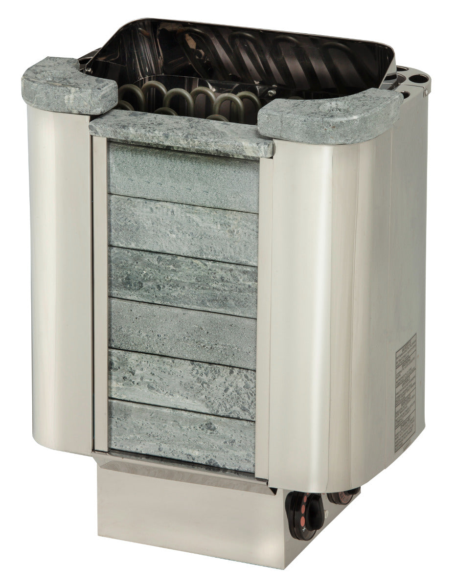 Sentiotec Sauna Set Gartensauna Scala Medium und Saunaofen Cumulus inkl. Steuerung | klimaworld.com