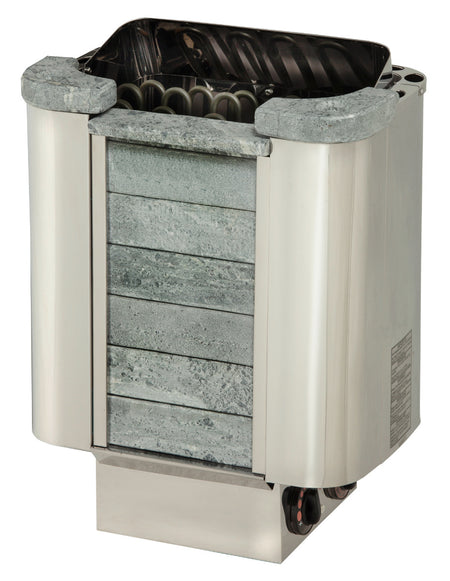 Sentiotec Sauna Set Gartensauna Scala Medium und Saunaofen Cumulus inkl. Steuerung | klimaworld.com