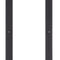 Sentiotec Edelstahlblende Schwarz für IR-Strahler (350 W) | VIT-BB-S