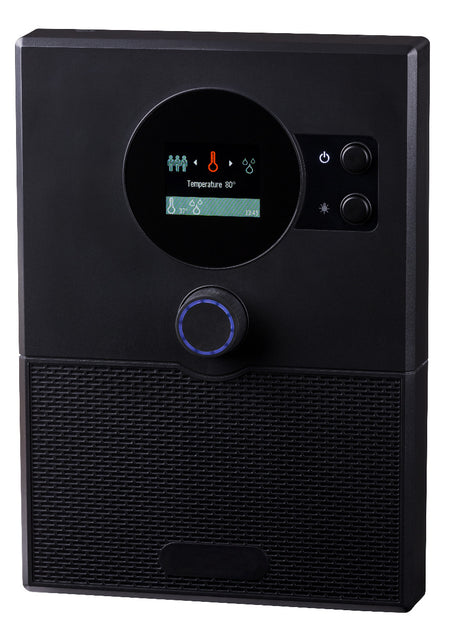 Sentiotec Saunasteuerung Home.com4 Schwarz inkl. WiFi