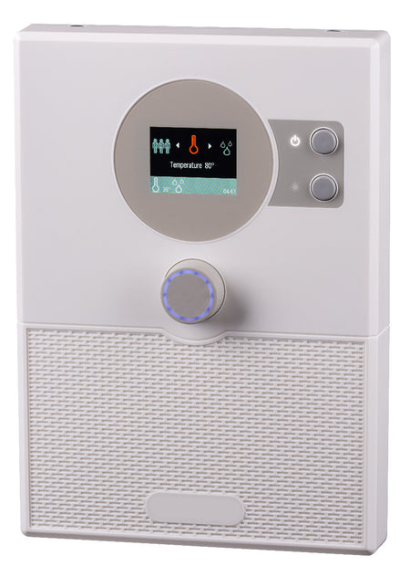 Sentiotec Saunasteuerung Home.com4 Weiß | klimaworld.com