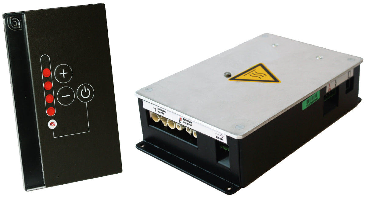 Sentiotec Infrabox Basic S, Bedienteil + Leistungsteil