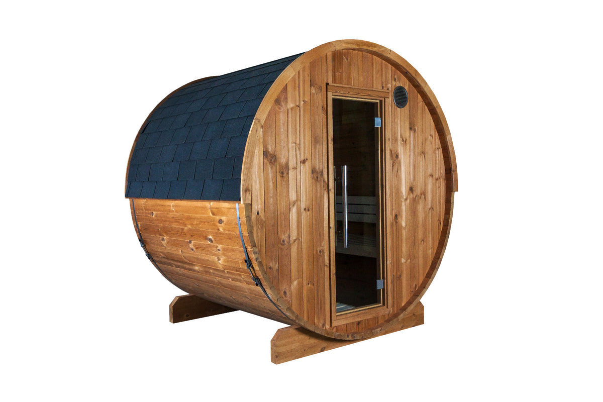 Sentiotec Fasssauna Kaski 180 View | Klimaworld.com