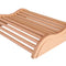 Sentiotec Holzkopfstütze Welle 511-P | helles Holz