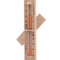 Sentiotec Sanduhr | 551-P | Nadelholz | orangener Sand