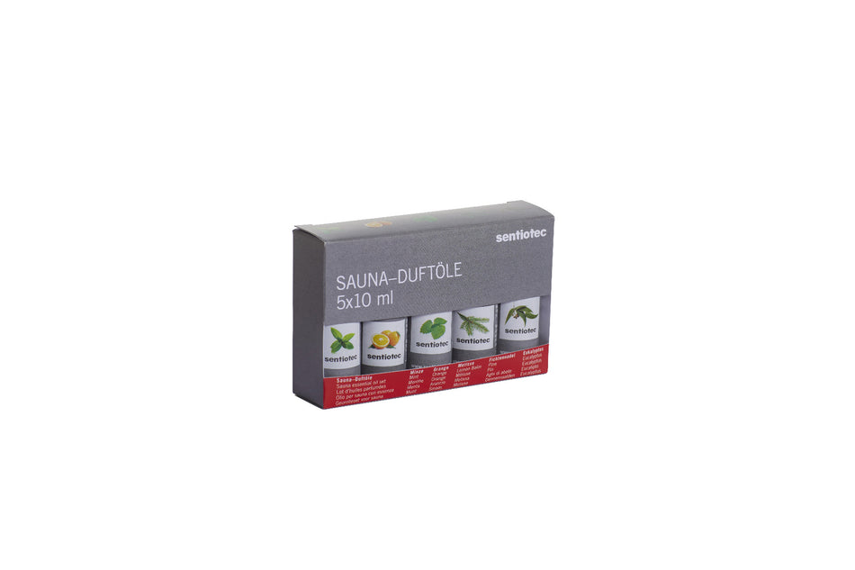 Sentiotec Saunadüfte 5er-Set