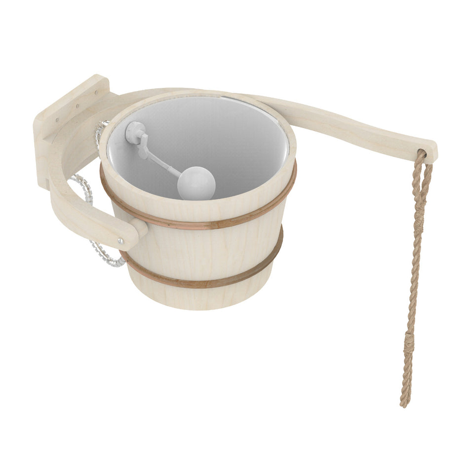 Sentiotec Schwalldusche aus Holz