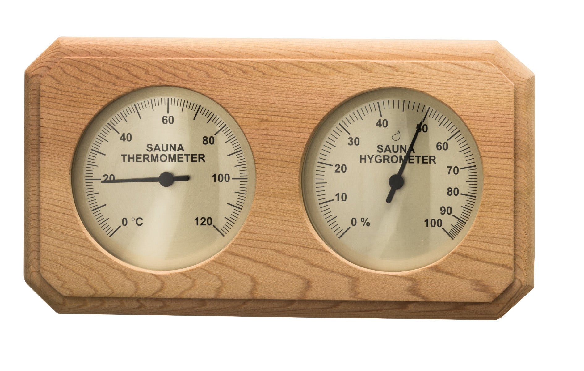 Sentiotec Thermo-Hygrometer, geteilt | Red Cedar | klimaworld.com