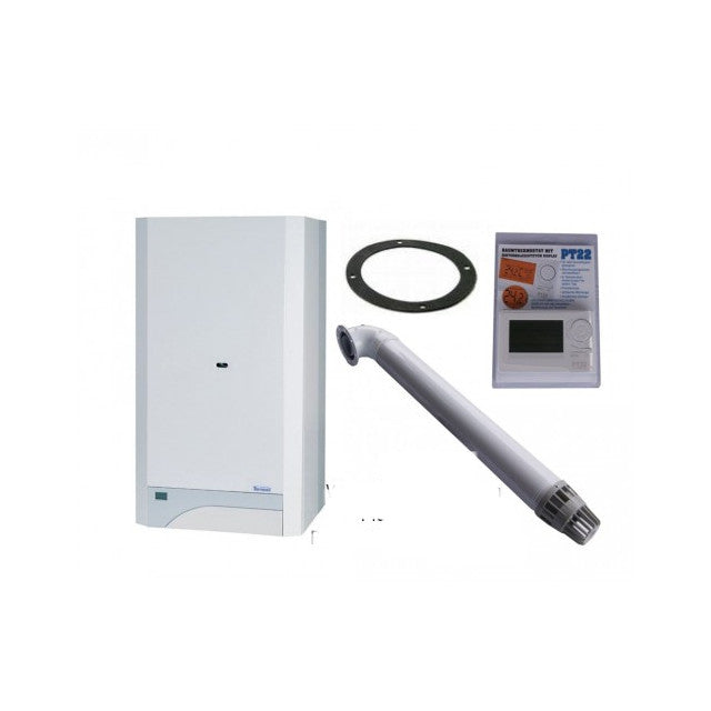 Raumluftunabhängige Gastherme Therm PRO 28 TCX mit 13 - 28 kW WAND-SET 