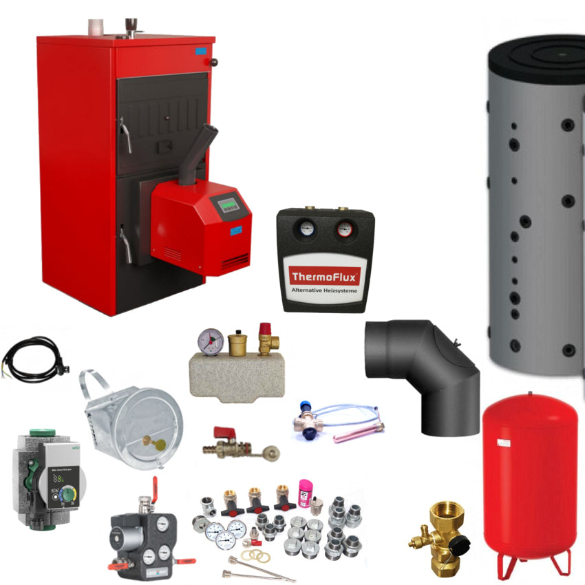 Attack Pellet-und Festbrennstoffkessel FD Pellet Komplettset 3