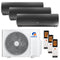 GREE | Multisplit-Klimaanlage FAIRY BLACK | 3 × 2,7 kW