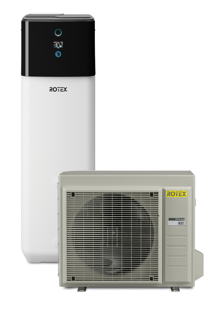 Rotex Luft/Wasser Wärmepumpen Set | HPSU compact Ultra + 300 l | 4 kW