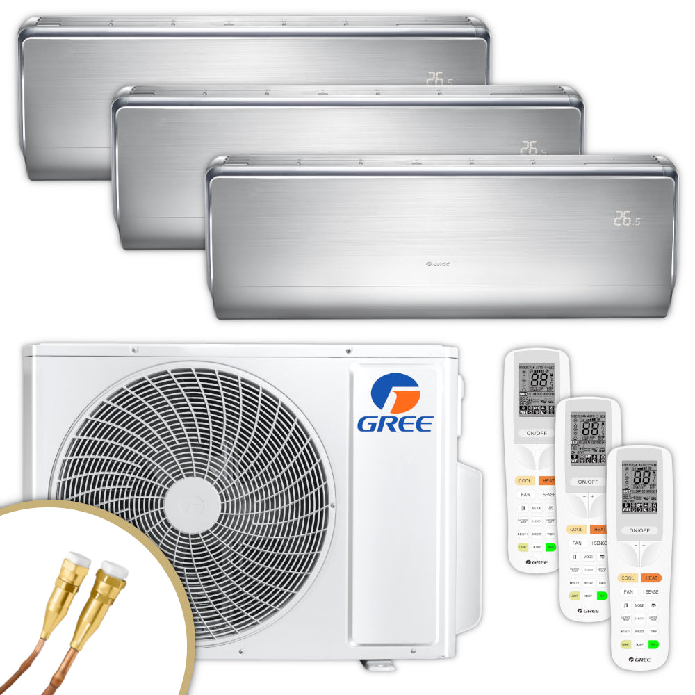 GREE | Klimaanlage U-CROWN | 3 × 2,7 kW | Quick-Connect