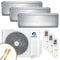 GREE | Klimaanlage U-CROWN | 2 × 2,7 kW + 3,5 kW | Quick-Connect