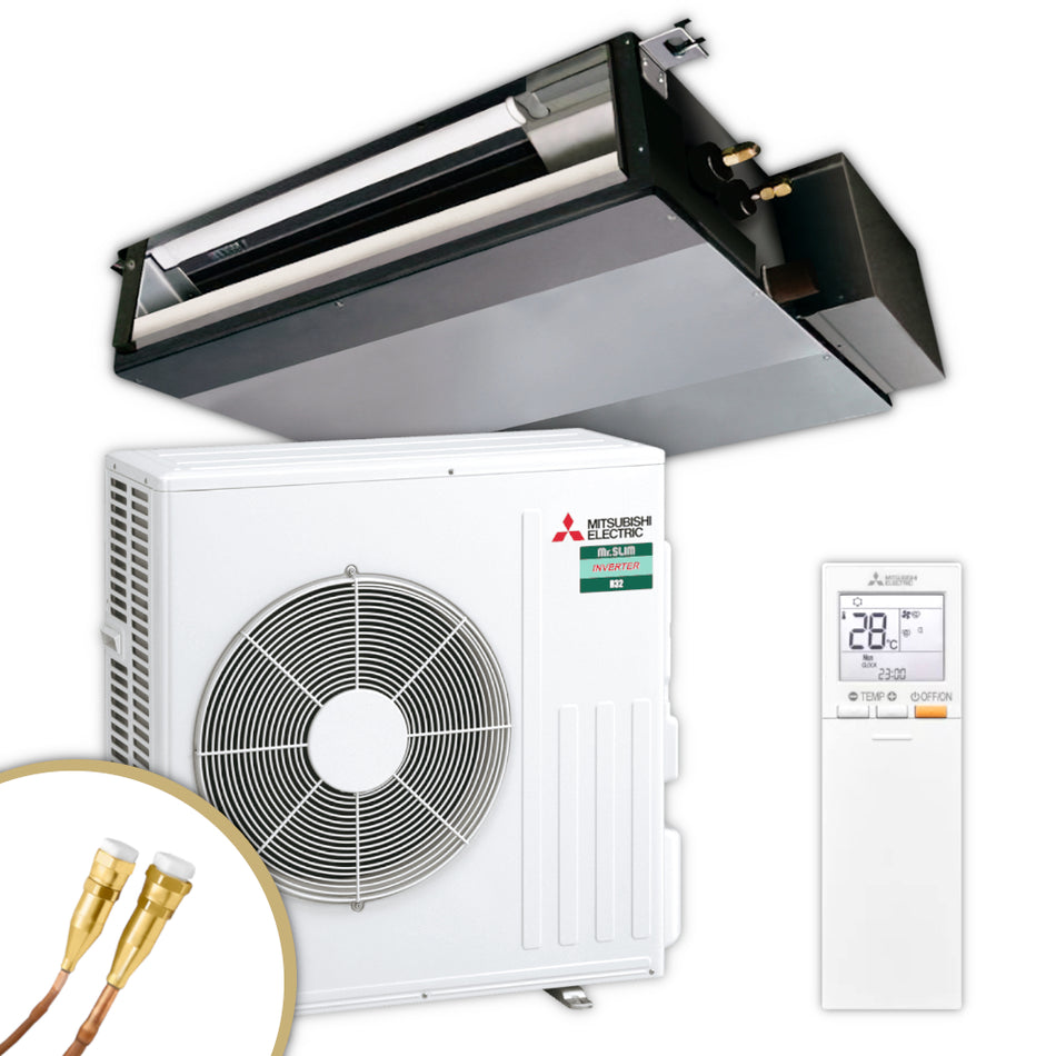 Mitsubishi Split Klimaanlage Kanal Set SUZ/SEZ-M71DA2 | 7,1 kW | Klimaworld.com
