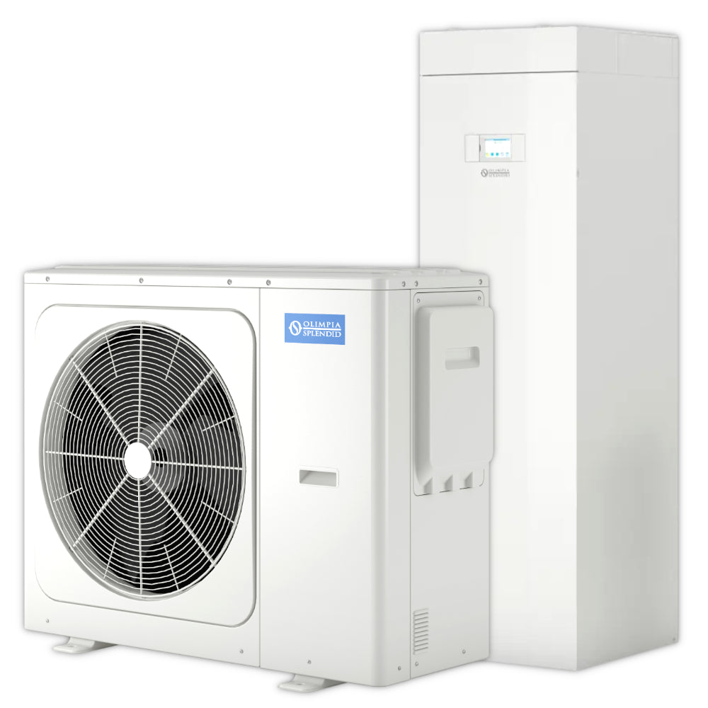 OLIMPIA SPLENDID | Wärmepumpe SHERPA AQUADUE TOWER S3 E | 14 kW | klimaworld.com 