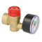 Sicherheitsventil 1/2'' Heizung, 3 bar mit Manometer
