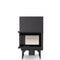 Warmluft Kamineinsatz Flamen Sigma 70V L, Eckglas links, 9,5kW