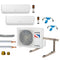 Klimaanlage Komplettset Multisplit Sinclair Wandgeräte 2x2,1kW