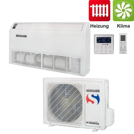 Split-Klimaanlage Truhenklimaanlage Sinclair UNI DC-Inverter 3,5kW