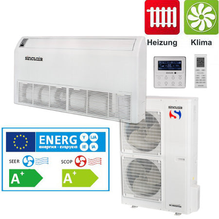 Sinclair Truhen Klimagerät DC-Inverter Klimaanlage UNI Baureihe 16kW